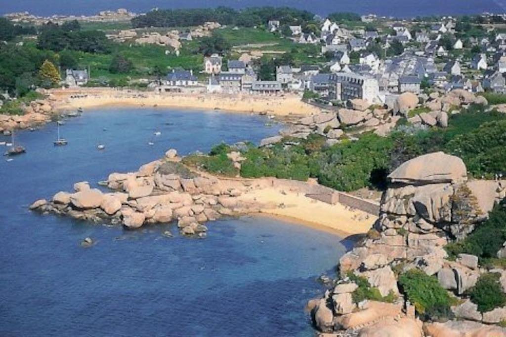 Studio Les Pieds Dans L'Eau Au Port De Ploumanac'H Perros-Guirec Buitenkant foto